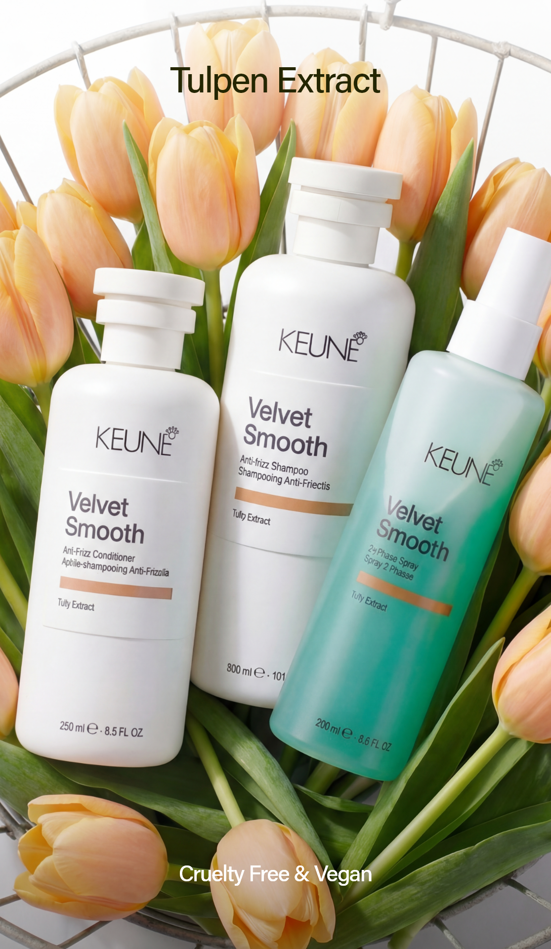Kämpfst Du mit frizzigem, widerspenstigem Haar? Das Keune Velvet Smooth Shampoo bietet Dir die beste Haarpflege, glättet und pflegt Dein Haar bis zu 48 Stunden lang.